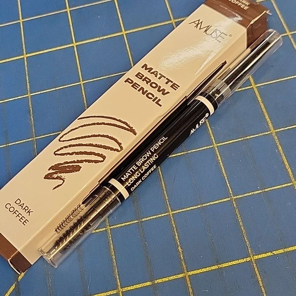 Amuse Matte Brow Pencil in Dark Coffee New in Box